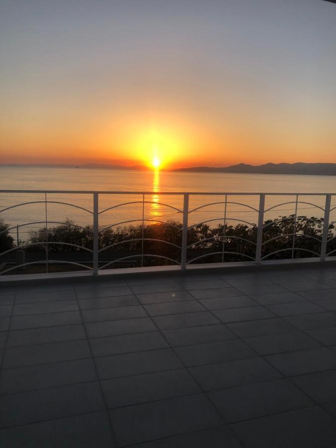 Dreamy Sunsets Faros Villa Karystos  Exteriör bild